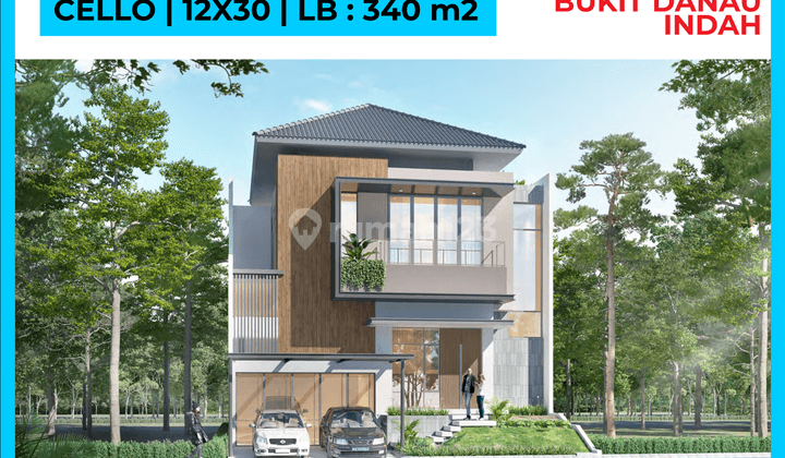 Rumah 2 Lantai View Danau Eksklusif Bukit Danau Indah Pik 2 1