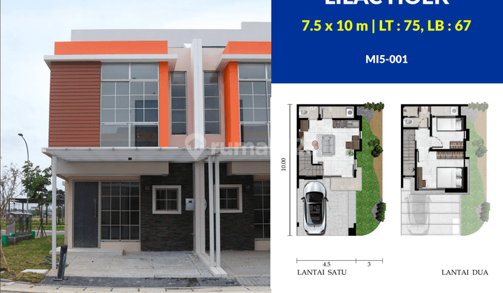 Rumah Baru 2 Lantai Cluster Miami di Pik 2 1