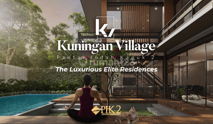 Rumah Elite Residence 2 Lantai Kuningann Village di Pik 2  1