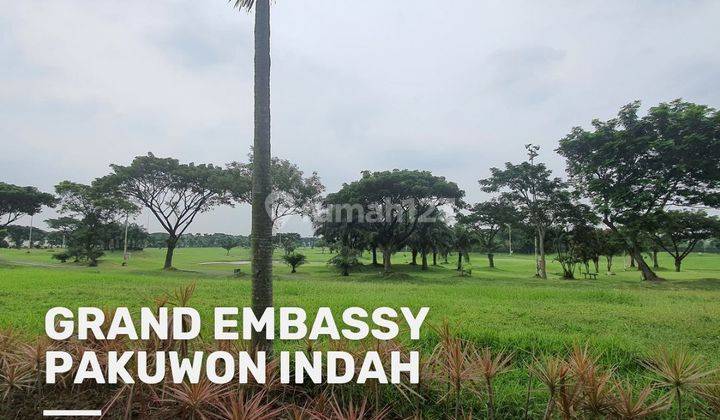 Kavling Grand Embassy Pakuwon Indah Long Golf View, Langka, Murah 1