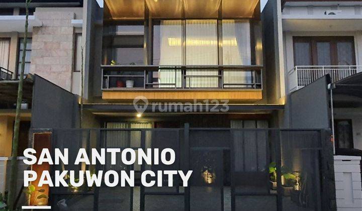 Rumah San Antonio Pakuwon City Minimalis Siap Huni Carport 2 1