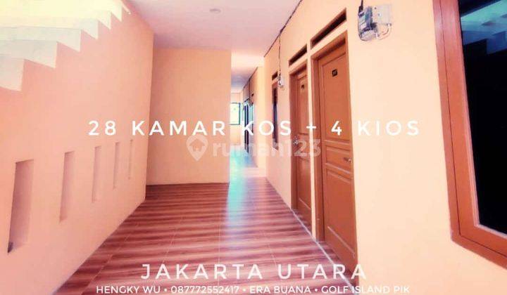Rumah Kontrakan 8,75x20 SHM 3 Lantai Berupa Gedung Ada 28 Kamar 2