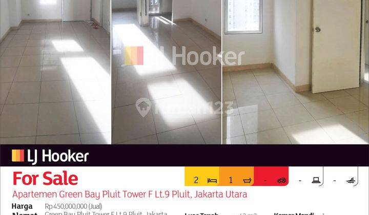 Apartemen Green Bay Pluit Tower F Lt.9 Pluit, Jakarta Utara 2