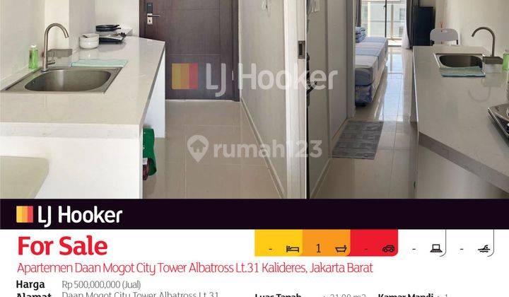 Apartemen Daan Mogot City Tower Albatross Lt.31 Kalideres, Jakarta Barat 2