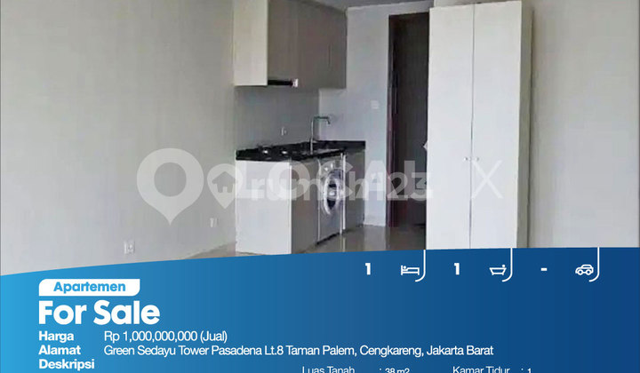 Apartemen Green Sedayu Tower Pasadena Lt.8 Taman Palem, Cengkareng, Jakarta Barat 2