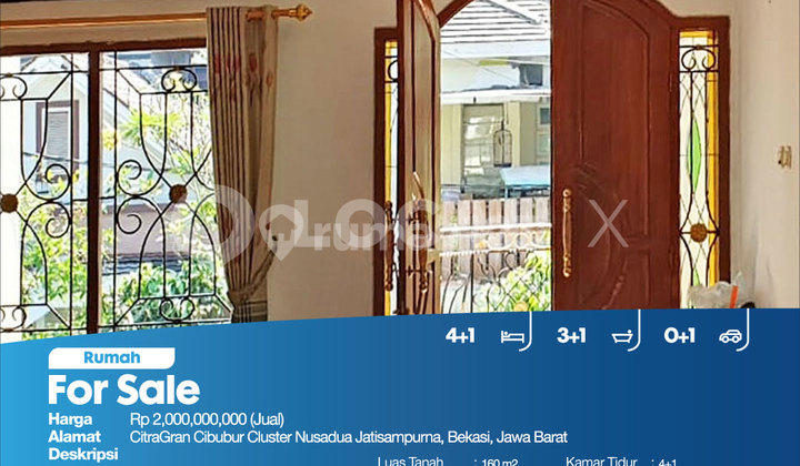 Rumah Citragran Cibubur Cluster Nusadua Jatisampurna, Bekasi, Jawa Barat 2