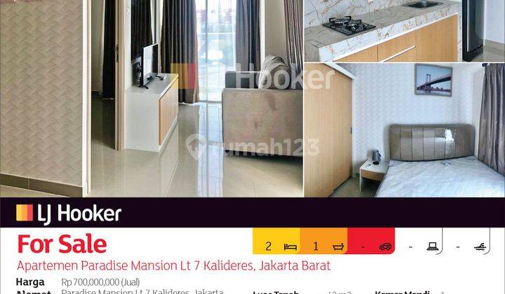 Apartemen Paradise Mansion Lt 7 Kalideres, Jakarta Barat 2