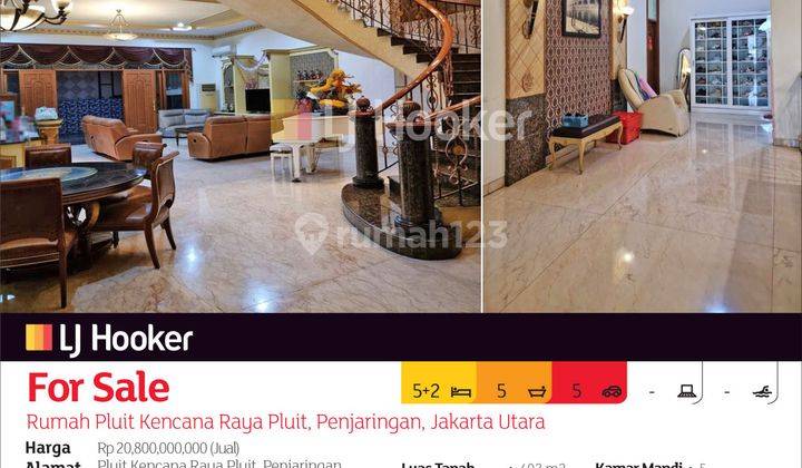 Rumah Pluit Kencana Raya Pluit, Penjaringan, Jakarta Utara 2