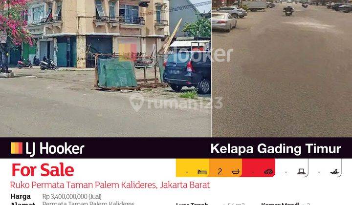 Ruko Permata Taman Palem Kalideres, Jakarta Barat 2