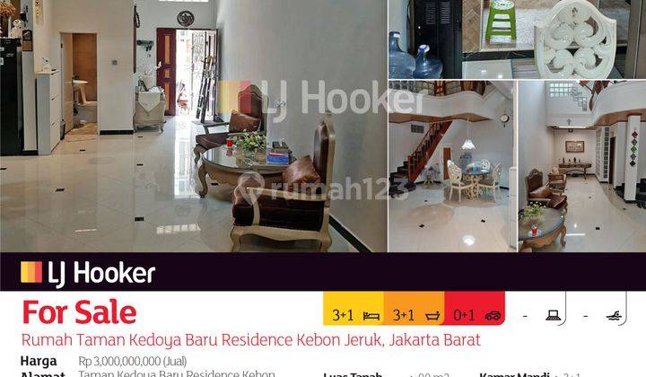 Rumah Taman Kedoya Baru Residence Kebon Jeruk, Jakarta Barat 2