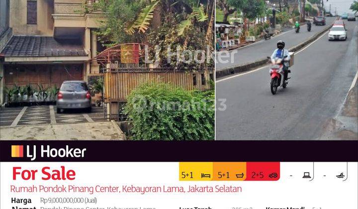 Rumah Pondok Pinang Center, Kebayoran Lama, Jakarta Selatan 2