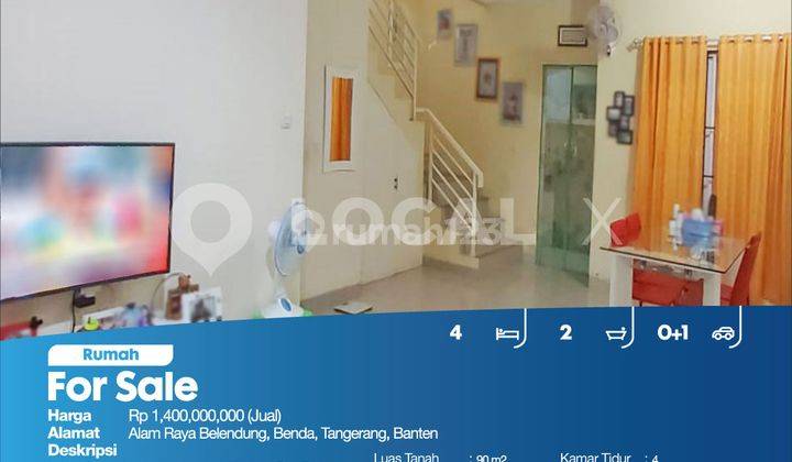 Rumah Alam Raya Belendung, Benda, Tangerang, Banten 2