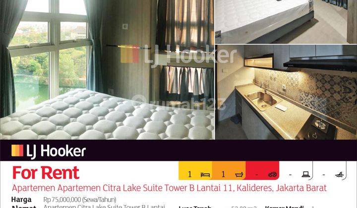 Apartemen Citra Lake Suite Tower B Lantai 11, Kalideres, Jakarta Barat 2