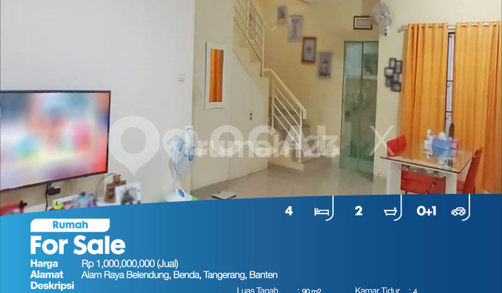 Rumah Alam Raya Belendung, Benda, Tangerang, Banten 2