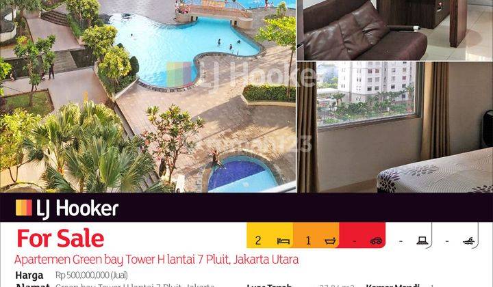 Apartemen Green Bay Tower H Lantai 7 Pluit, Jakarta Utara 2