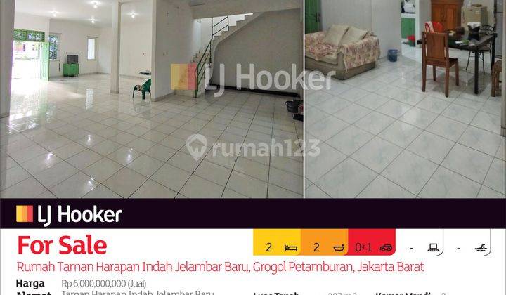 Rumah Taman Harapan Indah Jelambar Baru, Grogol Petamburan, Jakarta Barat 2