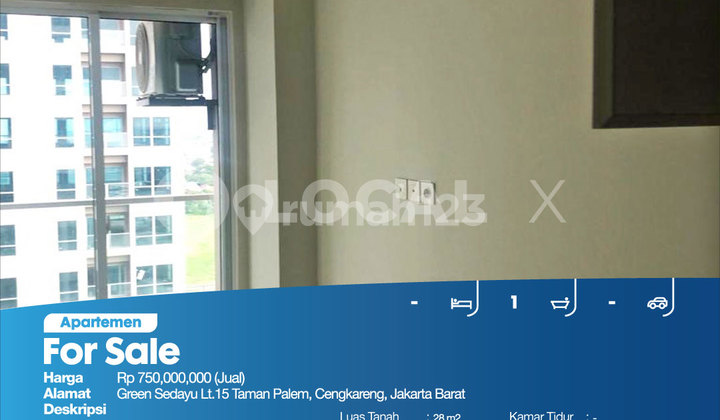 Apartemen Green Sedayu Lt.15 Taman Palem, Cengkareng, Jakarta Barat 2