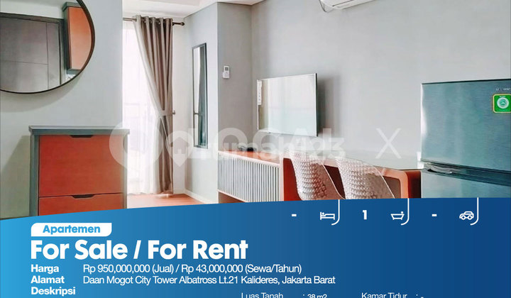 Apartemen Daan Mogot City Tower Albatross Lt.21 Kalideres, Jakarta Barat 2