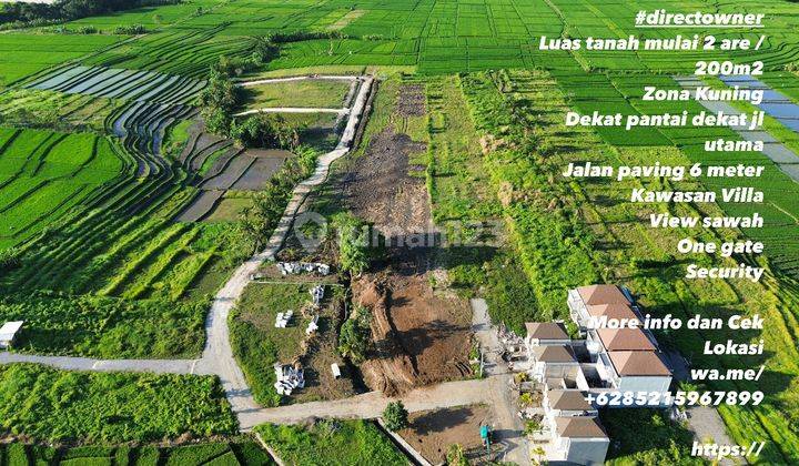 Tanah kavling villa kedungu dekat canggu 1