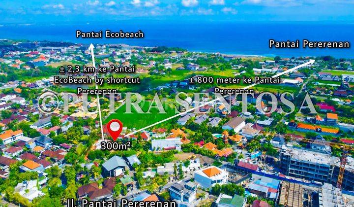 Tanah Pererenan 3 Menit Pantai Lingkungan Elite Villa  6