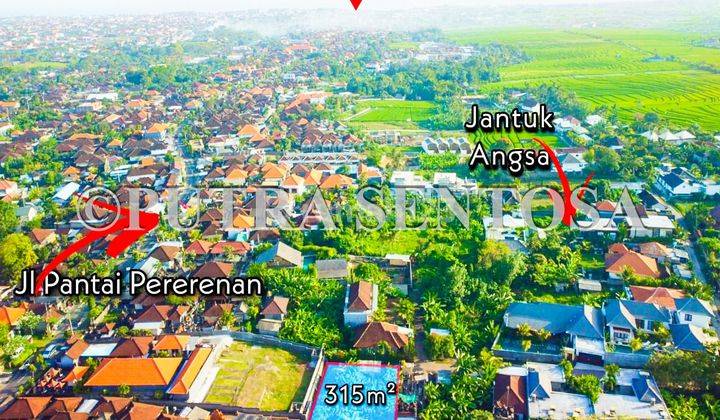 Tanah Pererenan Jantuk Angsa Lingkungan Villa 3
