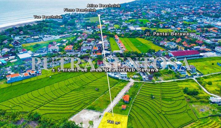 Tanah Canggu Berawa 3 Menit Pantai  1