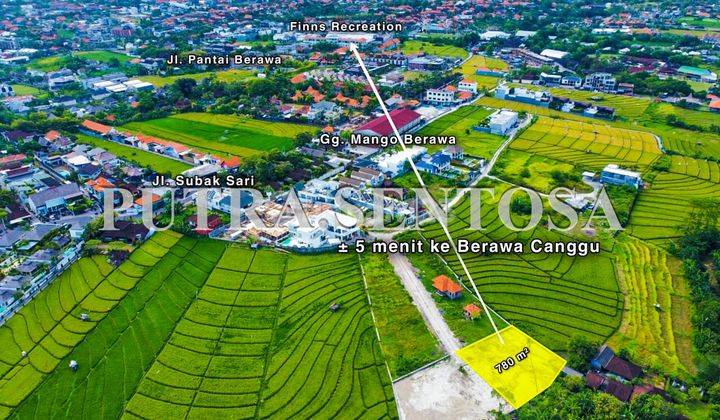 Tanah Canggu Berawa 3 Menit Pantai  2