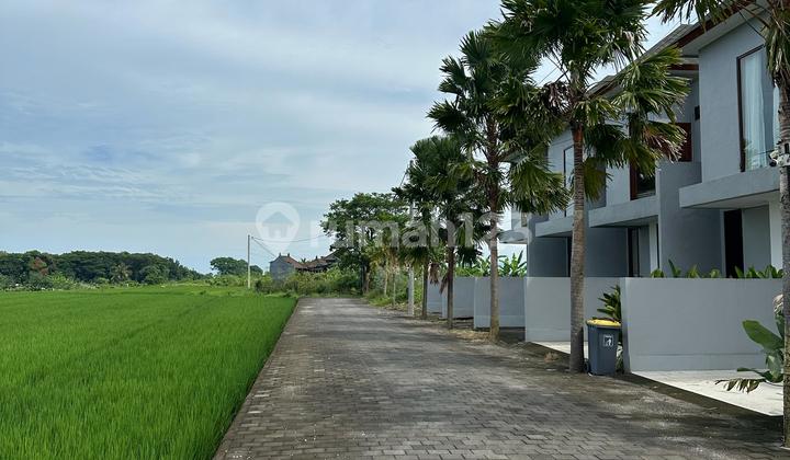 Canggu 15 Menit TANAH KEDUNGU LINGKUNGAN VILLA VIEW SAWAH SUNSET