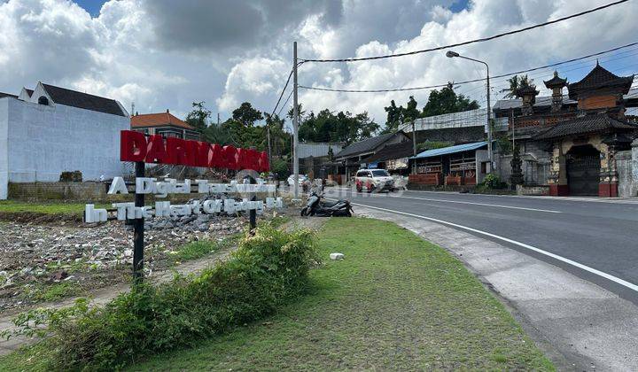 Tanah Darmasaba badung bali jalan utama super murah  4