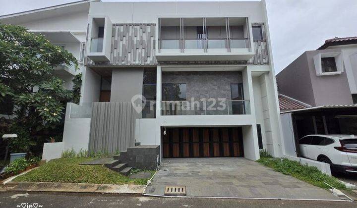 Jual Rumah Modern Split Level Dengan Private Pool Di Taman Puri Bintaro Tangerang Selatan 1