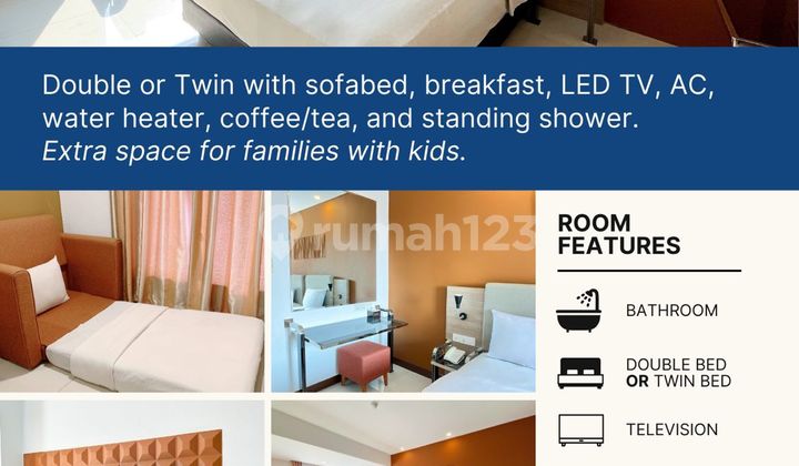 HOTEL AKTIF LOKASI STRATEGIS RAMAI DI MAINROAD CIREBON