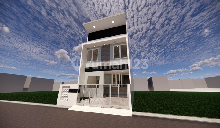 RUMAH BARU MINIMALIS MODERN 2 LANTAI DI KOPO PERMAI BANDUNG 2