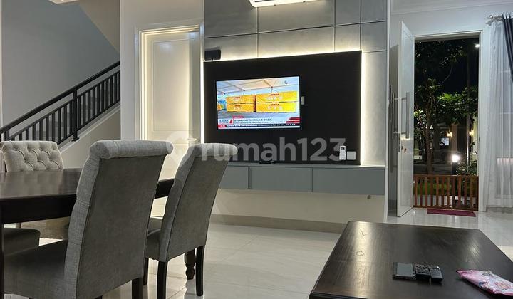 RUMAH MINIMALIS MODERN 2 LANTAI FULL FURNISHED NYAMAN SIAP HUNI DI PODOMORO PARK CLUSTER ANAPURI BANDUNG 2
