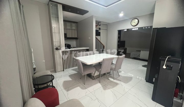 Beautiful, charming, minimalist, modern 2-story house fully furnished ready to occupy in Jingga Residence Soreang Bandung. 2