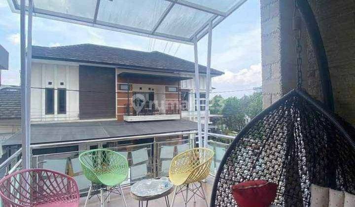 Rumah Bagus 2,5 Lantai Minimalis Modern Semi Furnished Siap Huni Di Komplek Pasadena Bandung