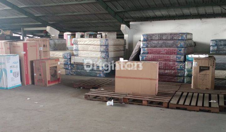 High Specs Gudang Siap Huni Nol Jalan Raya, Strategis Dekat Suramadu Kapasan Pasar Atom Pelabuhan Tanjung Perak Merr. Cocok Untuk Showroom/Dealer Mobil, Supermarket, Percetakan, Gudang