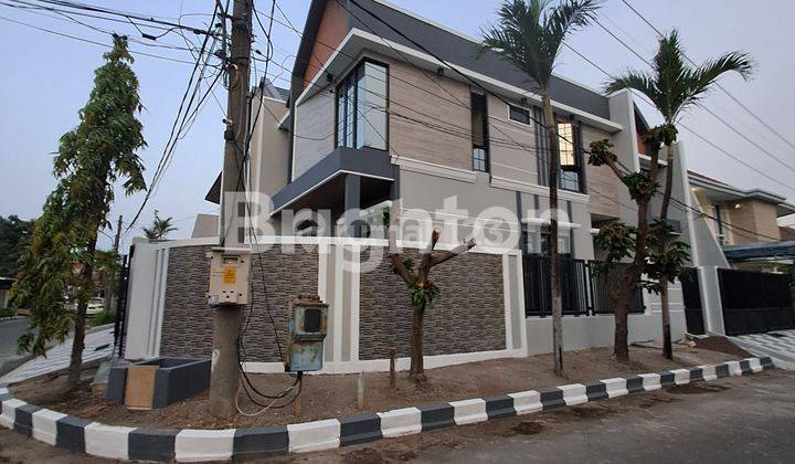 RUMAH SCANDINAVIAN MEWAH LOKASI TERBAIK/PREMIUM AREA SUTOREJO, ONE GATE SYSTEM,  DEKAT SUPERINDO MULYOSARI PAKUWON CITY MALL ITS UNAIR KAMPUS C GALAXY MALL MERR 1