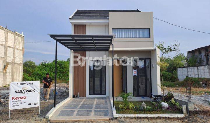 RUMAH BARU GRESS NARA PARK MEDOKAN DEKAT KAMPUS UPN POLITEKNIK PELAYARAN UINSA OERR MERR 1