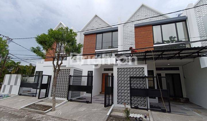 Posisi Depan Taman!!! Model Scandinavian Rumah 2 Lantai Hook Baru Gress Hanya 1 M Dari Raya Kenjeran Dekat Merr Galaxy Mall Mulyosari Sutorejo Pakuwon City Mall Its Unair Kampus C 2