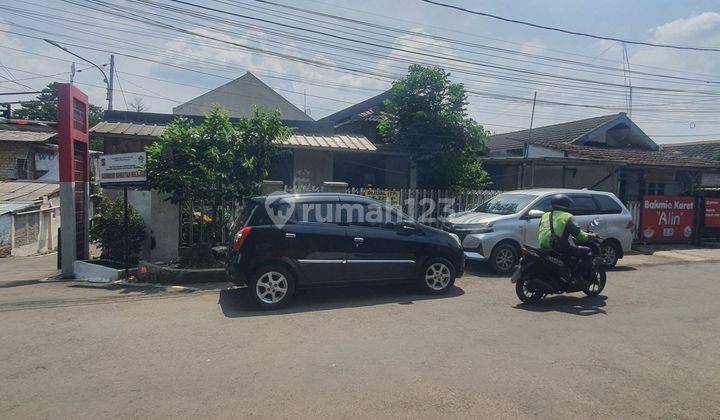 Rumah Hoek Bangunan 1 Lantai Jalan 2 Mobil Dekat Jambu 2 Mall 1