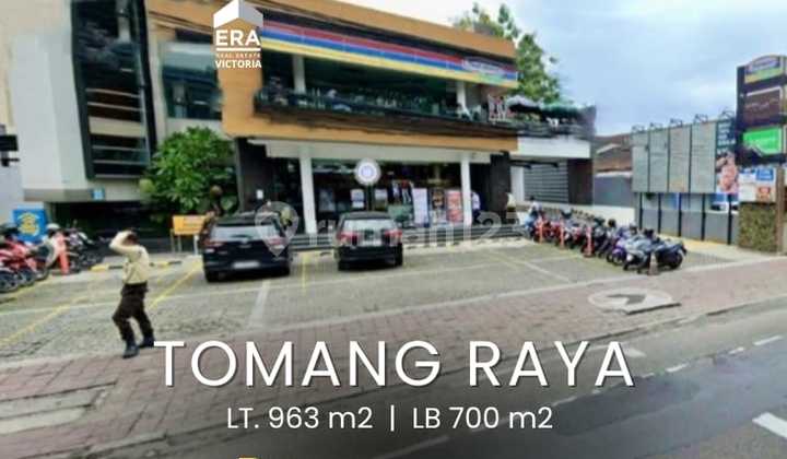 Rumah Zona Komersial K2 Ungu Bisa Bangun 9 Lantai Tomang Raya