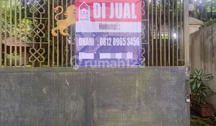 Tanah Datar Nempel Tembok Rancamaya Golf Estate Bogor