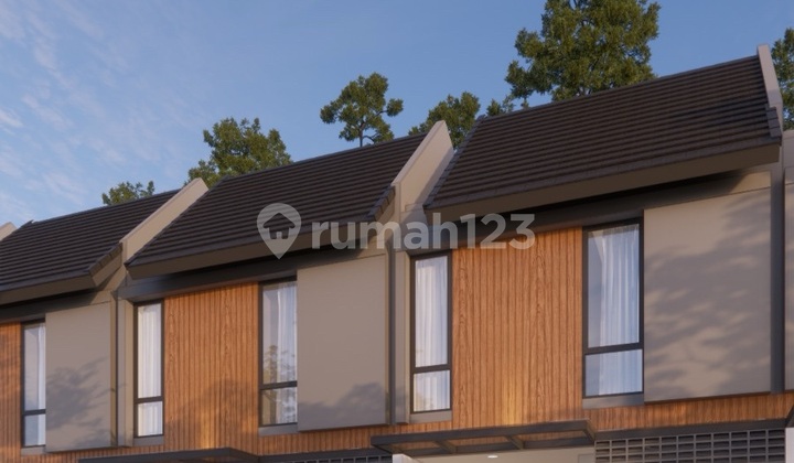 Dijual Rumah 2 Lantai Fasilitas Kolam Renang