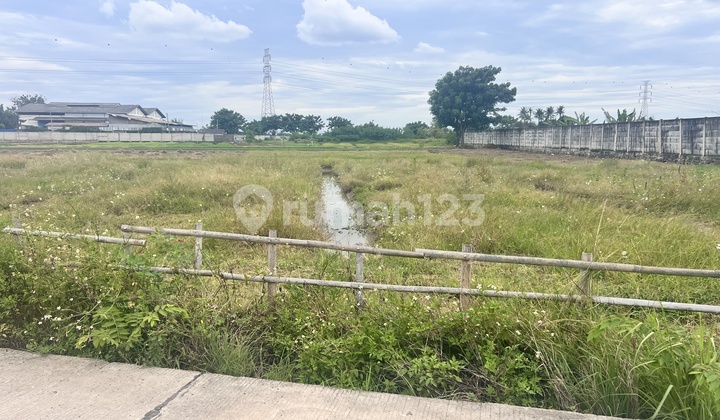 Tanah Siap Bangun Di Kawasan Yungsen Bagus Akses Kontainer 40 Feet Imb Industri