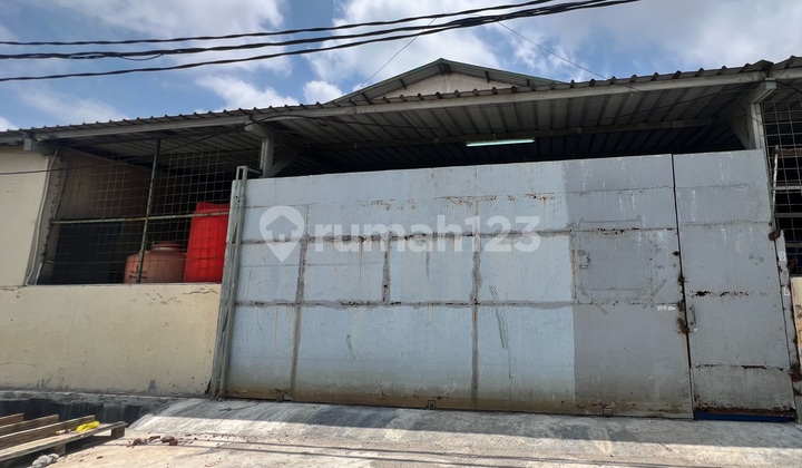 Gudang Pantai Indah Dadap Murah 1200 M2 Izin Industri Akses Kontainer 40 Feet