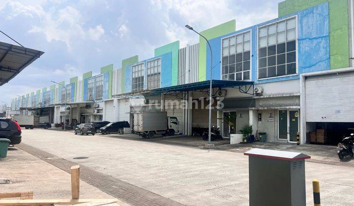 Gudang Bagus Lokasi Bersih Di Pergudangan Bispark Daan Mogot Green Sedayu 2 Lantai Full Cocok Untuk Kantor Dan Gudang Online 1