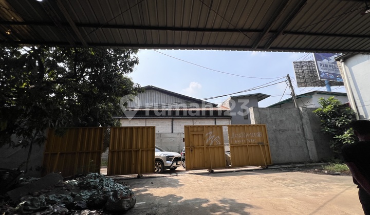 Gudang Kavling Dpr Bagus Dan Siap Pakai Deket Denga Perumahan Green Lake Dan Akses Tol