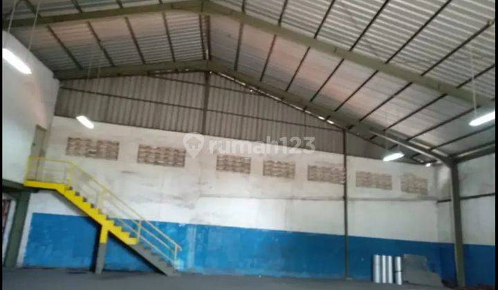 Gudang Kayu Besar Kapuk Kamal Lokasi Pinggir Jalan Raya Bagus Dan Siap Pakai Akses Kontainer 40 Feet 3