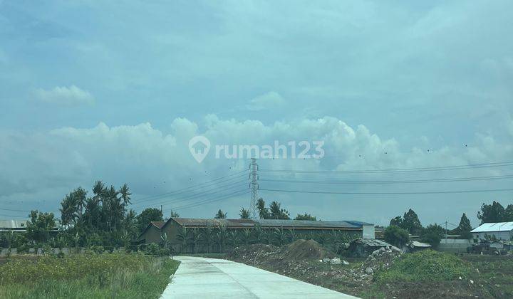 Tanah Kosong Di Kawasan Pergudangan Yungsen Bagus Dan Izin Industri Bisa Buat Pabrik Akses Kontainer 40 Feet 2