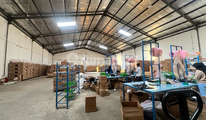 Gudang Pantai Indah Bagus dan Siap Pakai Akses Kontainer 40 Feet Izin Industri